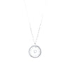Free Floating Circle Necklace