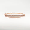 All-In Crystal Bangle in Rose Gold