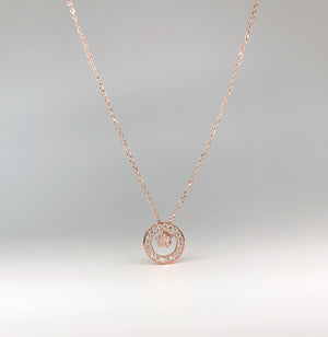 Twinkle Star Rose Gold Necklace