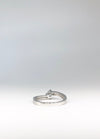 Queen Of Crystals Silver Ring