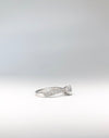 Queen Of Crystals Silver Ring