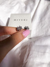 Elegant Round Stud Earrings