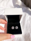 Elegant Round Stud Earrings