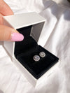 Elegant Round Stud Earrings