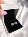 Elegant Round Stud Earrings