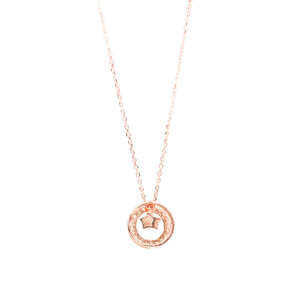 Twinkle Star Rose Gold Necklace