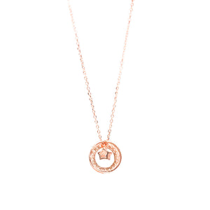 Twinkle Star Rose Gold Necklace
