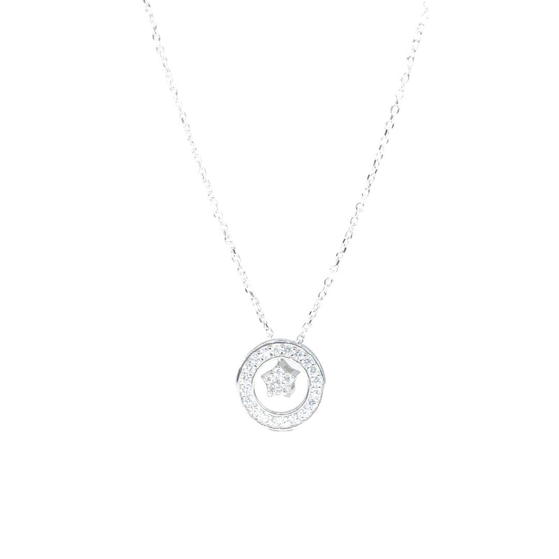 Twinkle Star Silver Necklace