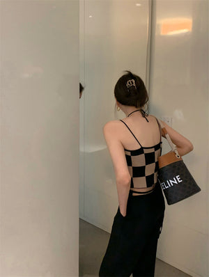 Lily Checkered Top