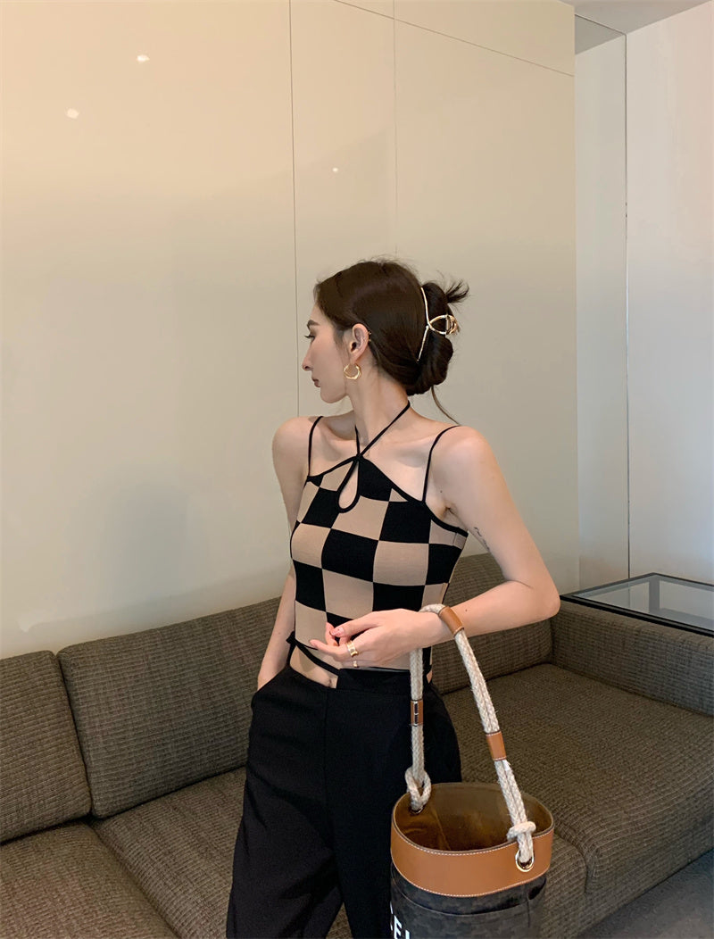 Lily Checkered Top