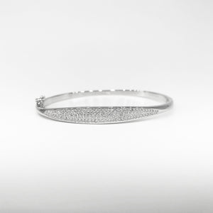 All-In Crystal Bangle Bracelet