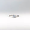 Queen Of Crystals Silver Ring