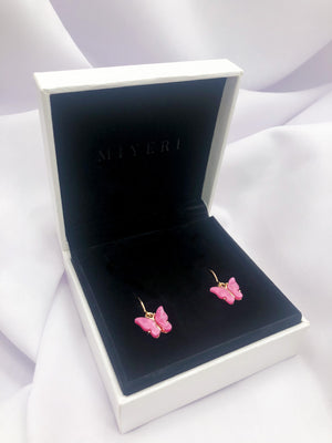 Little Pink Butterfly Jewelry Set