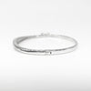 All-In Crystal Bangle in Rose Gold