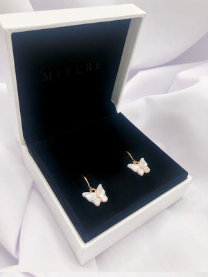 Little White Butterfly Jewelry Set