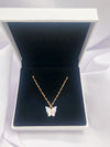 Little White Butterfly Jewelry Set