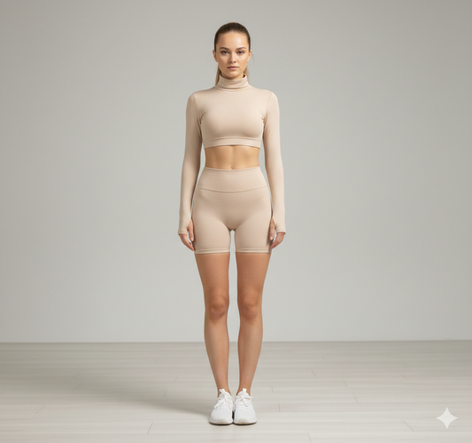 Long Sleeve Warrior Shorts Set