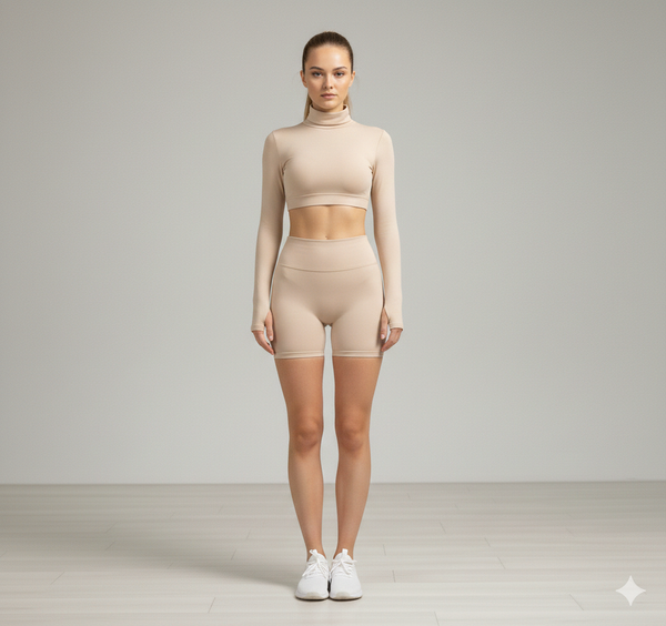 Long Sleeve Warrior Shorts Set