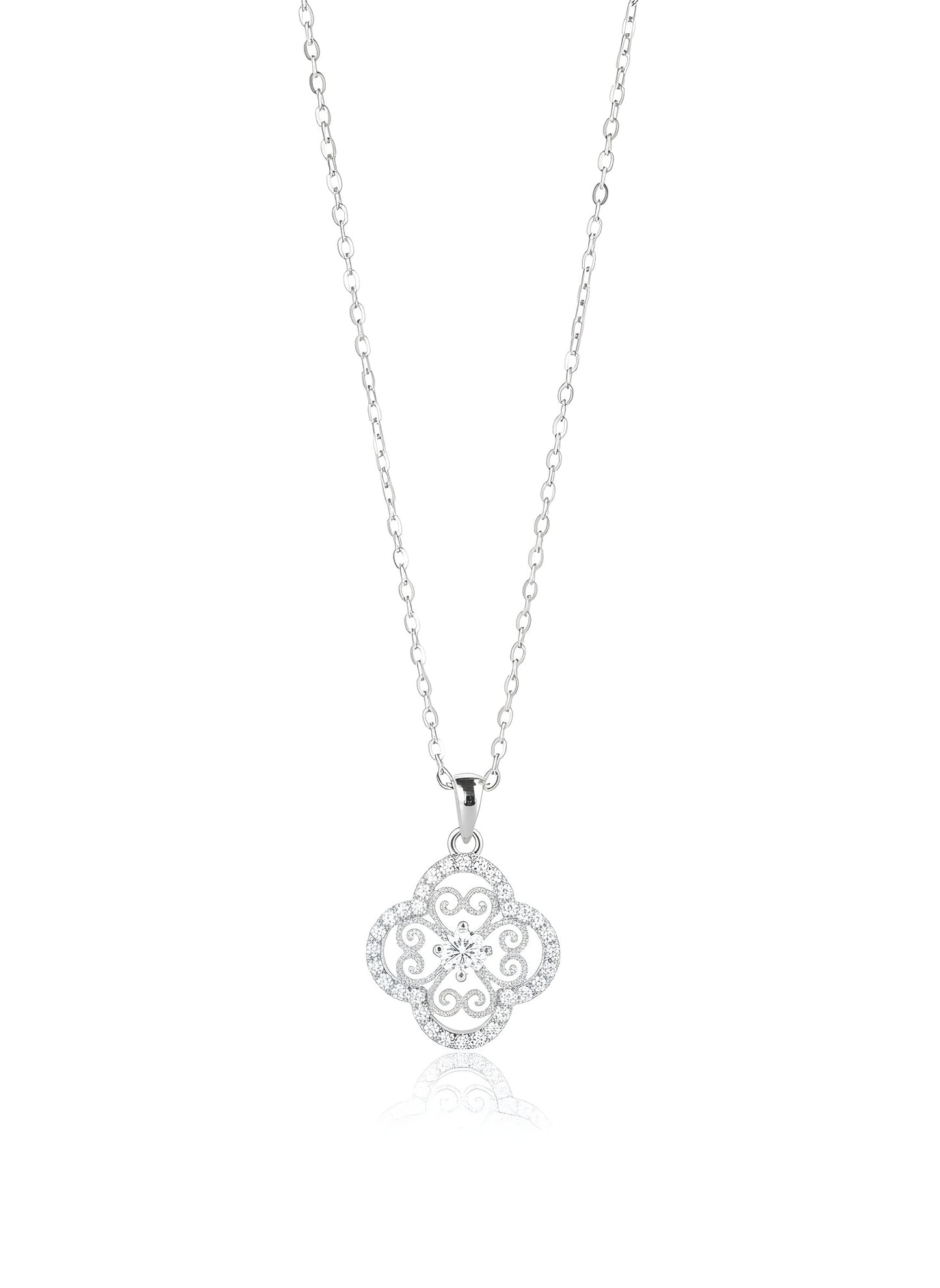 Quatrefoil Necklace
