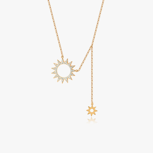 Sun & Star Necklace
