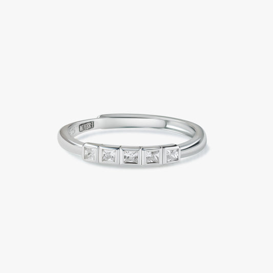 Frostline Band Ring