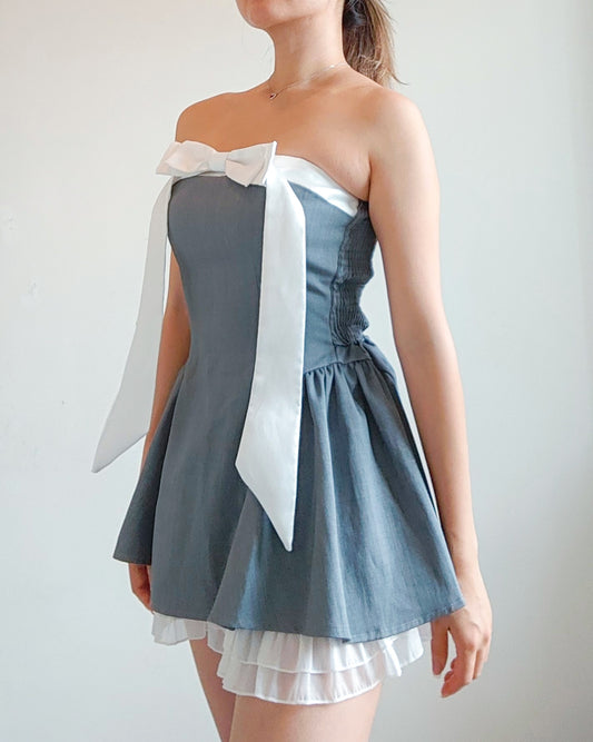 Ribbon Bloom Dress