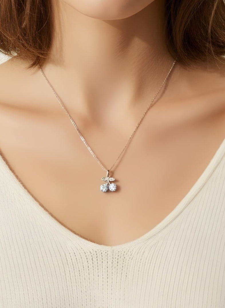 Sugar Cherry Necklace
